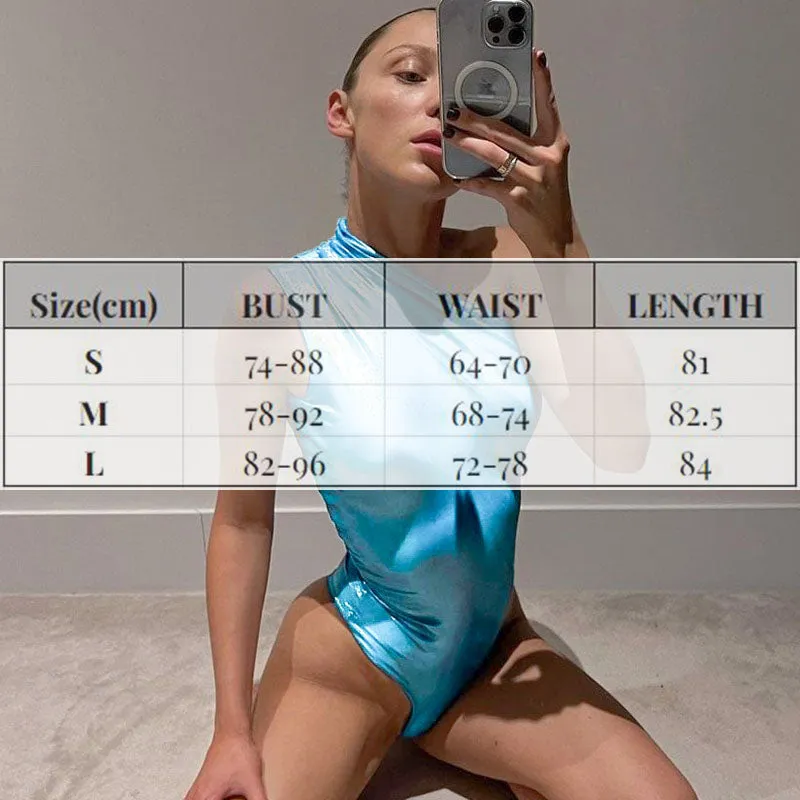 One Shoulder Ruched Bodysuit