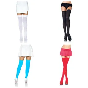 Opaque Thigh High- Over the Knee Stockings