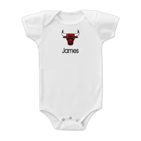 Personalized Chicago Bulls Bodysuit