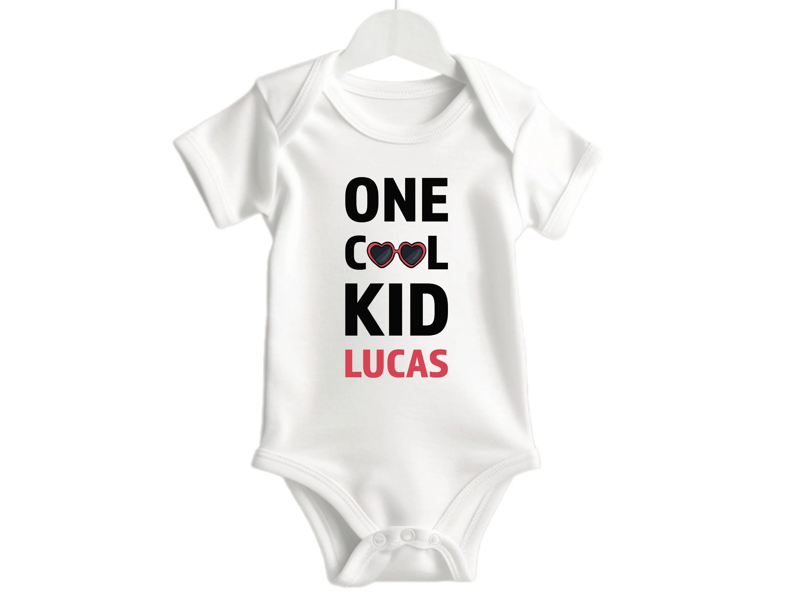 Personalized Long Sleeve Boys, Custom Baby Name, One Cool Kid 1st Birthday