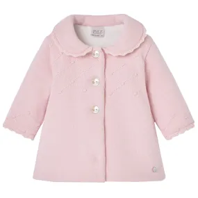 Pink Knitted Coat