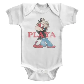 Popeye Playa Baby Bodysuit
