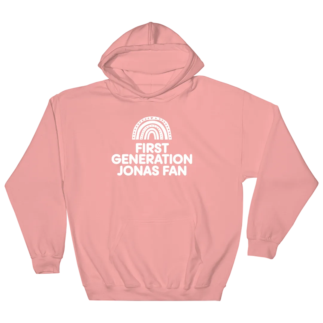 "First Generation Jonas Fan" Hoodie