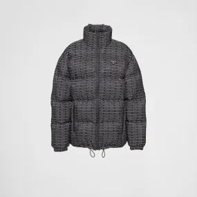 Re-Nylon Down Zipper Jacket