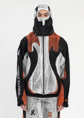 RED RIDER WINDBREAKER JACKET