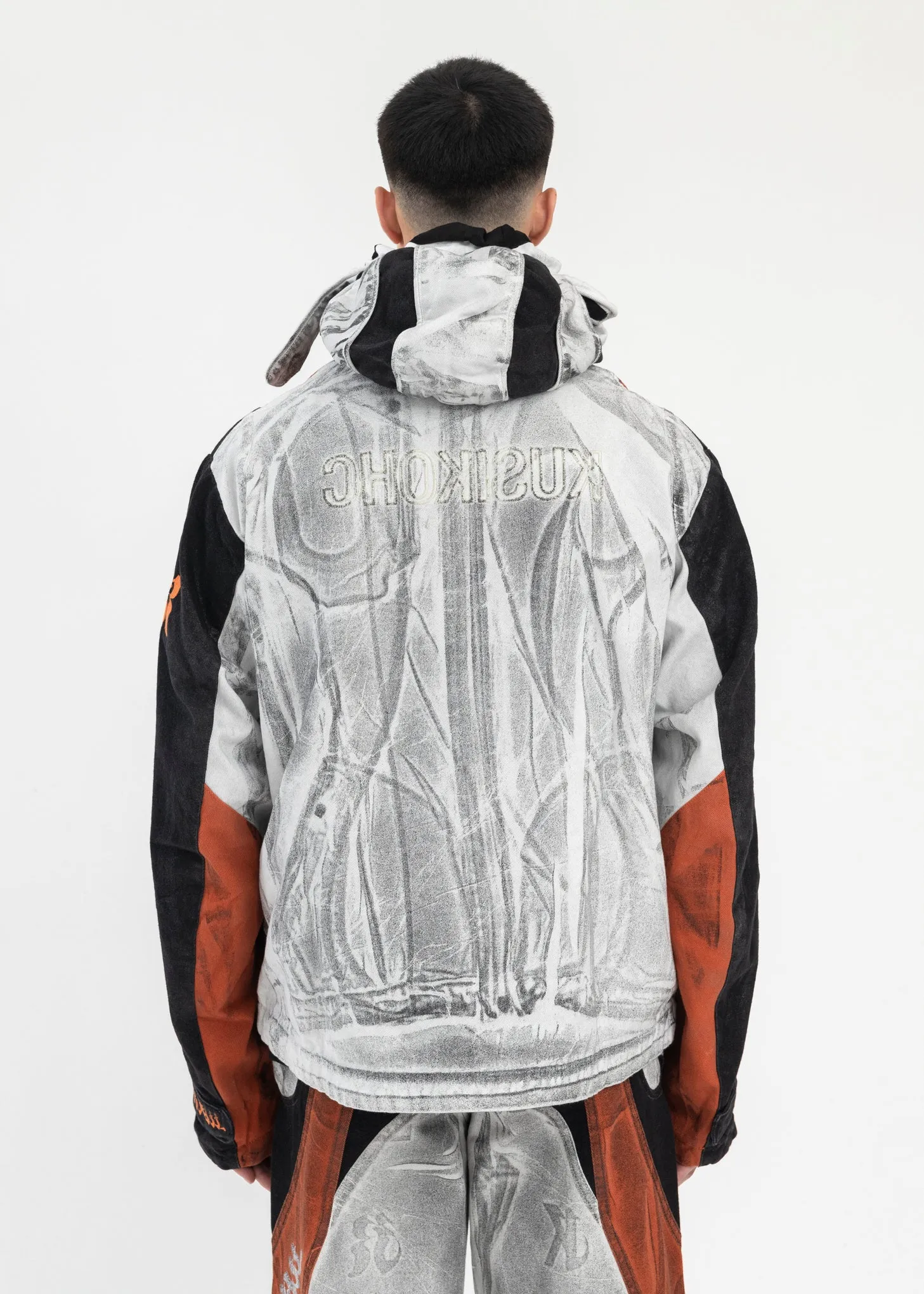 RED RIDER WINDBREAKER JACKET