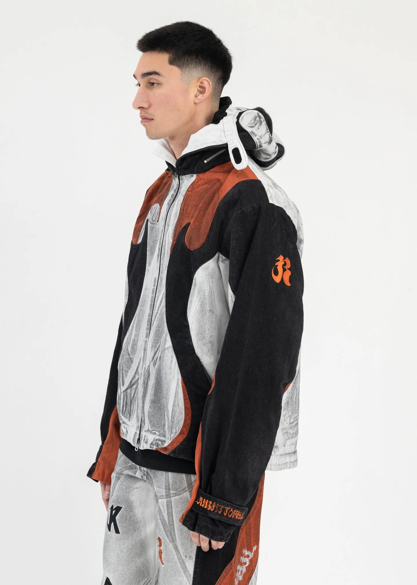RED RIDER WINDBREAKER JACKET