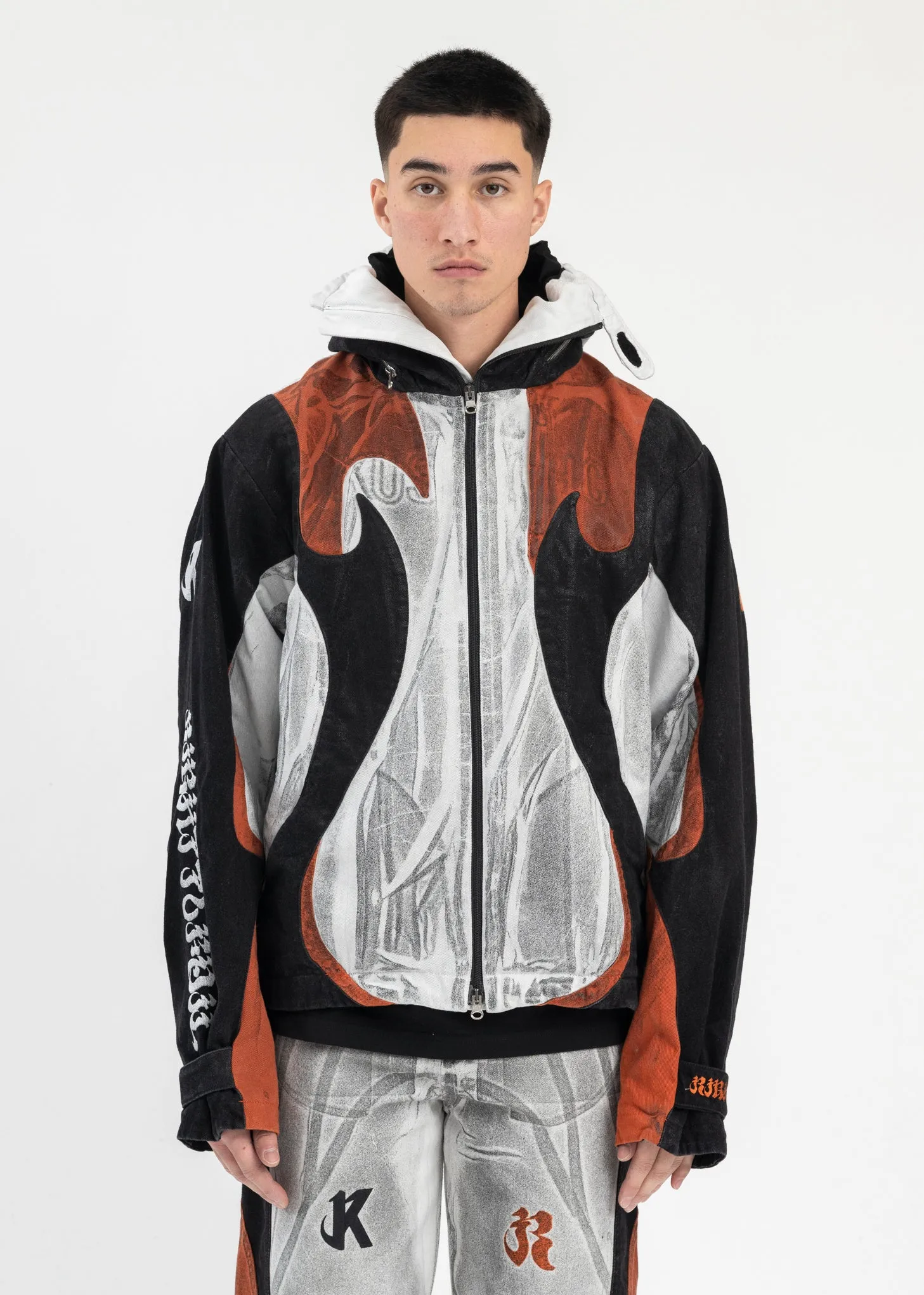 RED RIDER WINDBREAKER JACKET