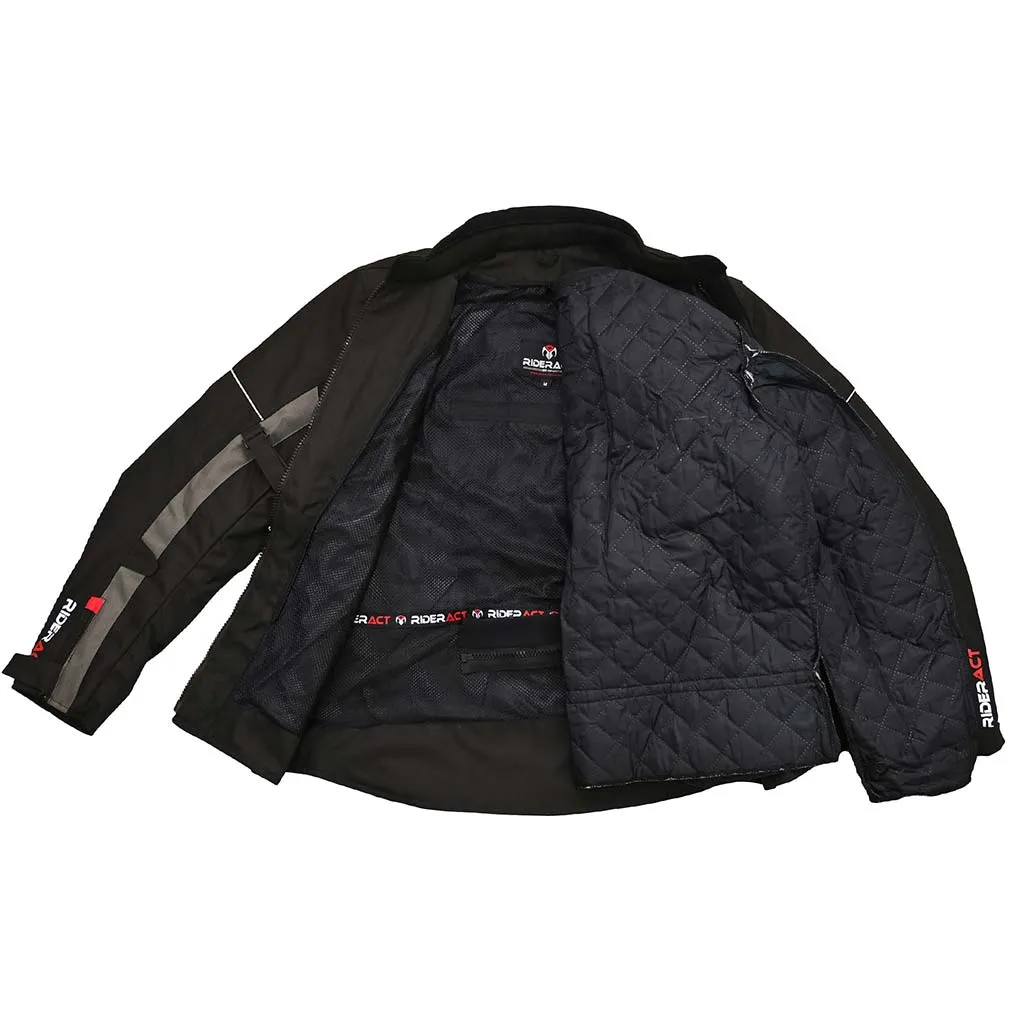 RIDERACT® Touring Motorcycle Jacket Companion Motorbike Jacket