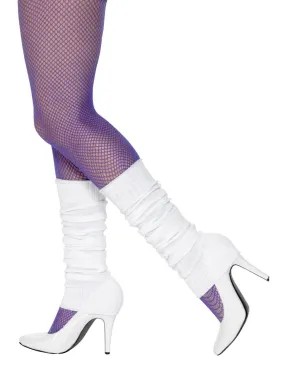 Smiffys Legwarmers, White - 45644