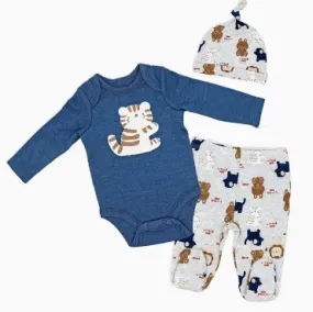 Sterling Baby - Boys 3 Piece Set Tiger