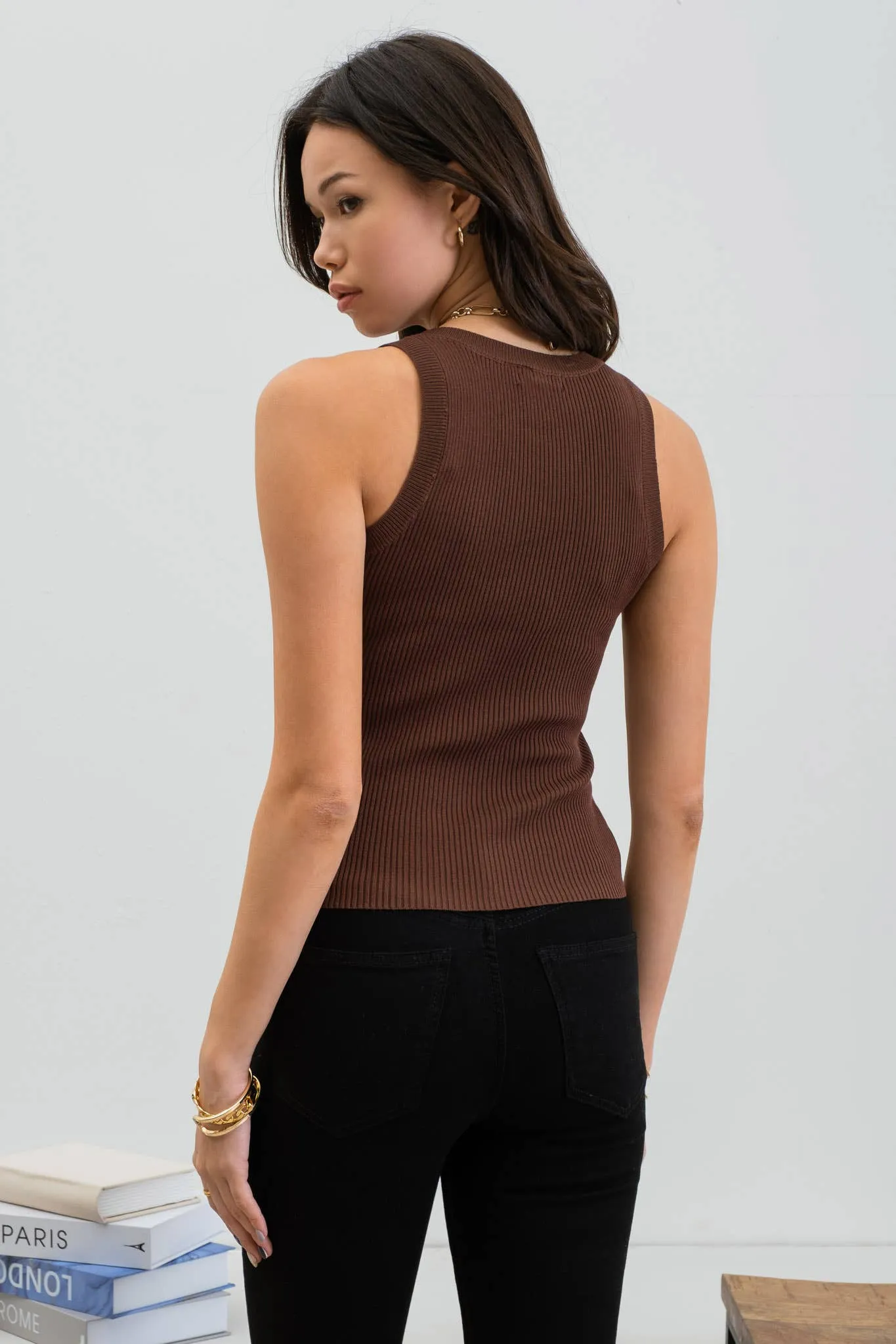SWEATER TANK