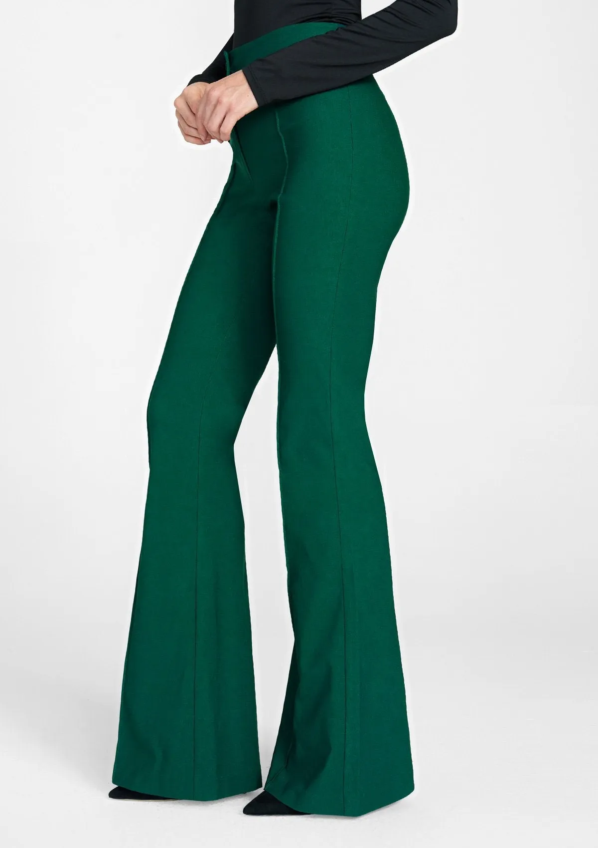 Tall High Waist Flare Dress Pant