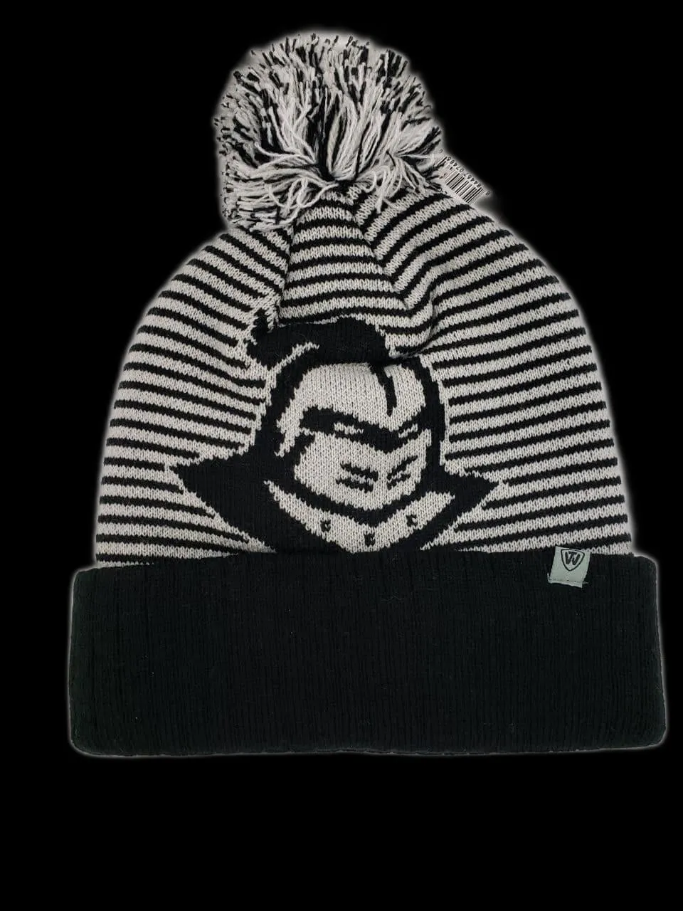 Top Of The World NCAA Men's Central Florida Knights (UCF) Line Up Cuffed Knit Beanie Black/Grey One Size