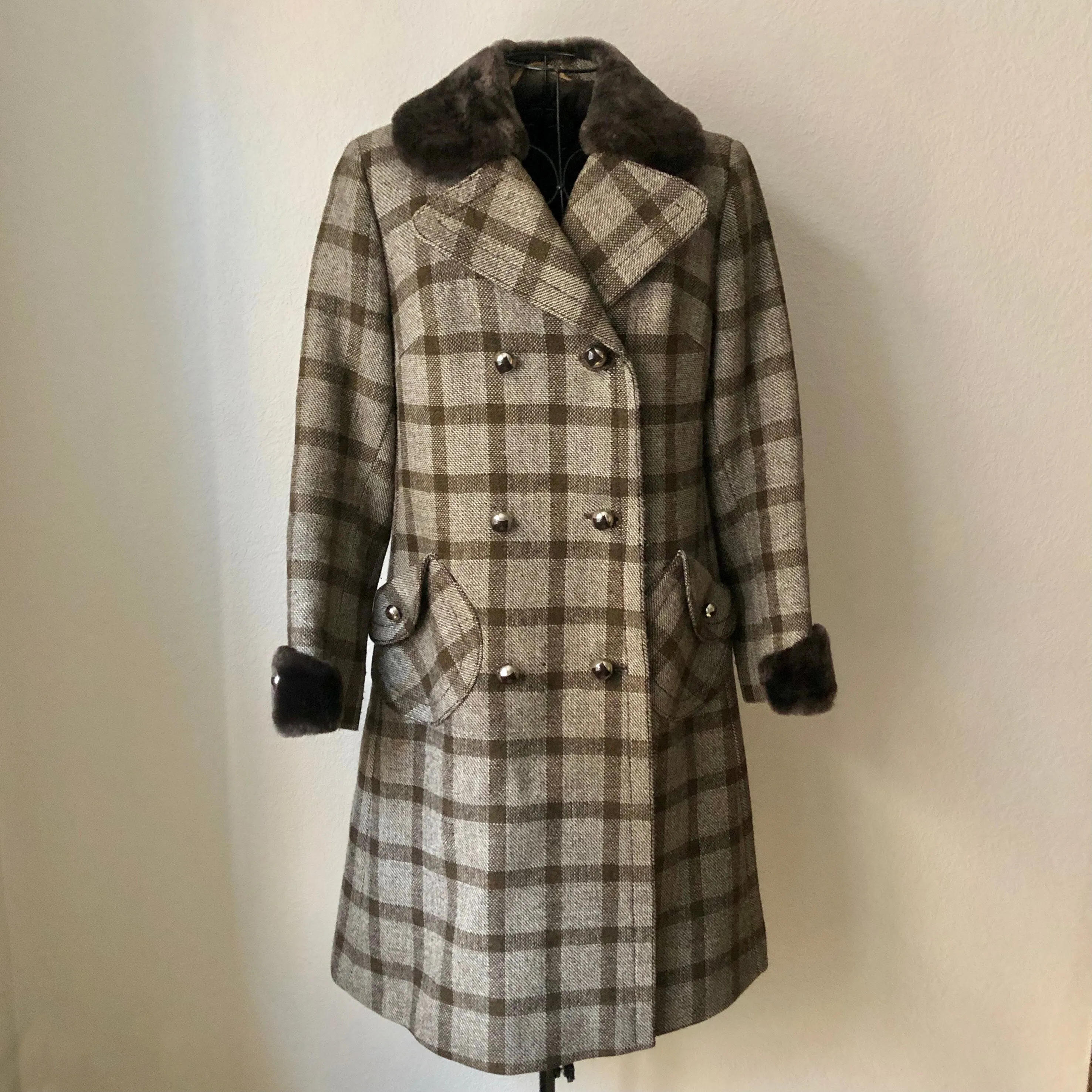 Vintage 3/4 Long Coat - Cewo