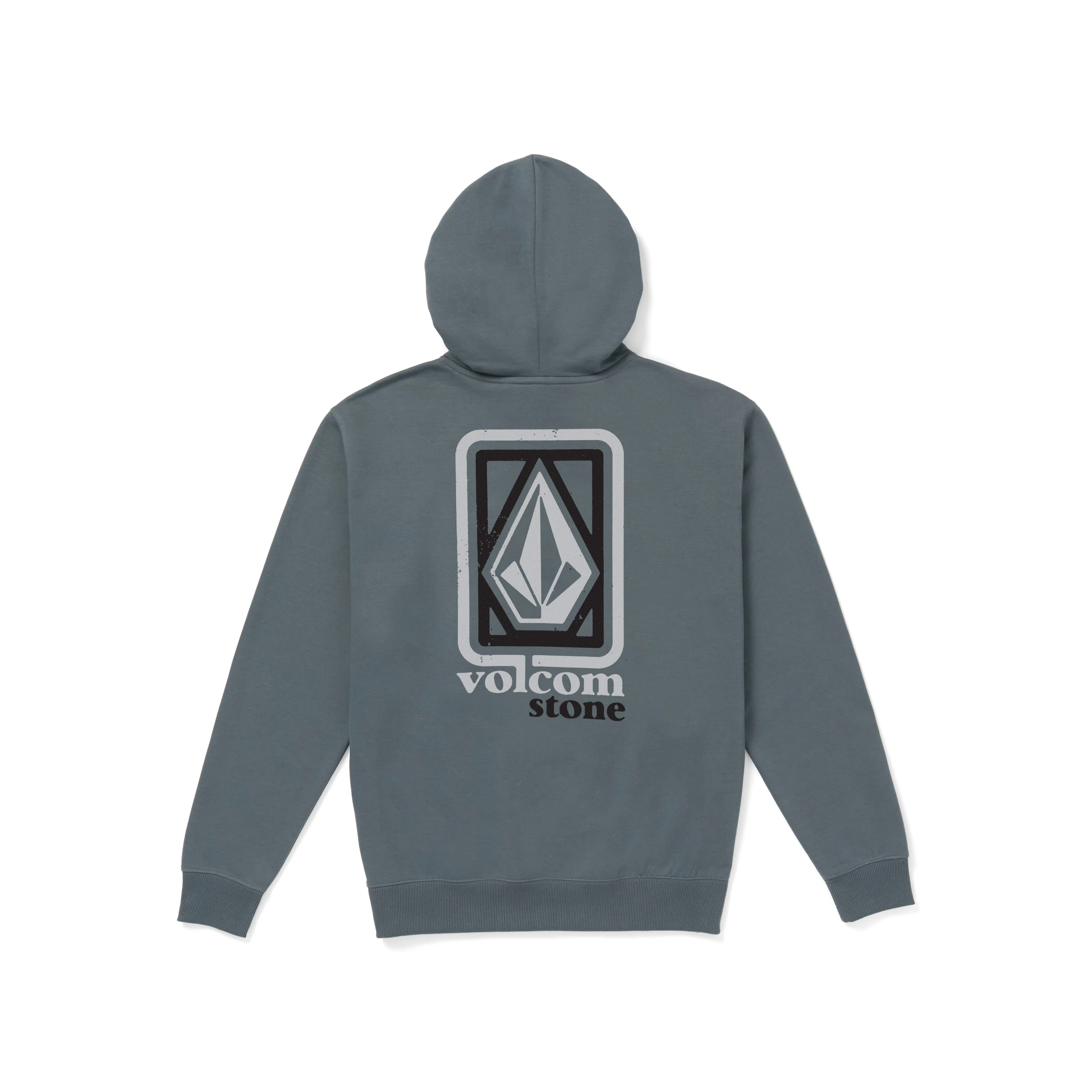 VOLCOM Stoned Bubbled Pullover Hoodie Dark Slate