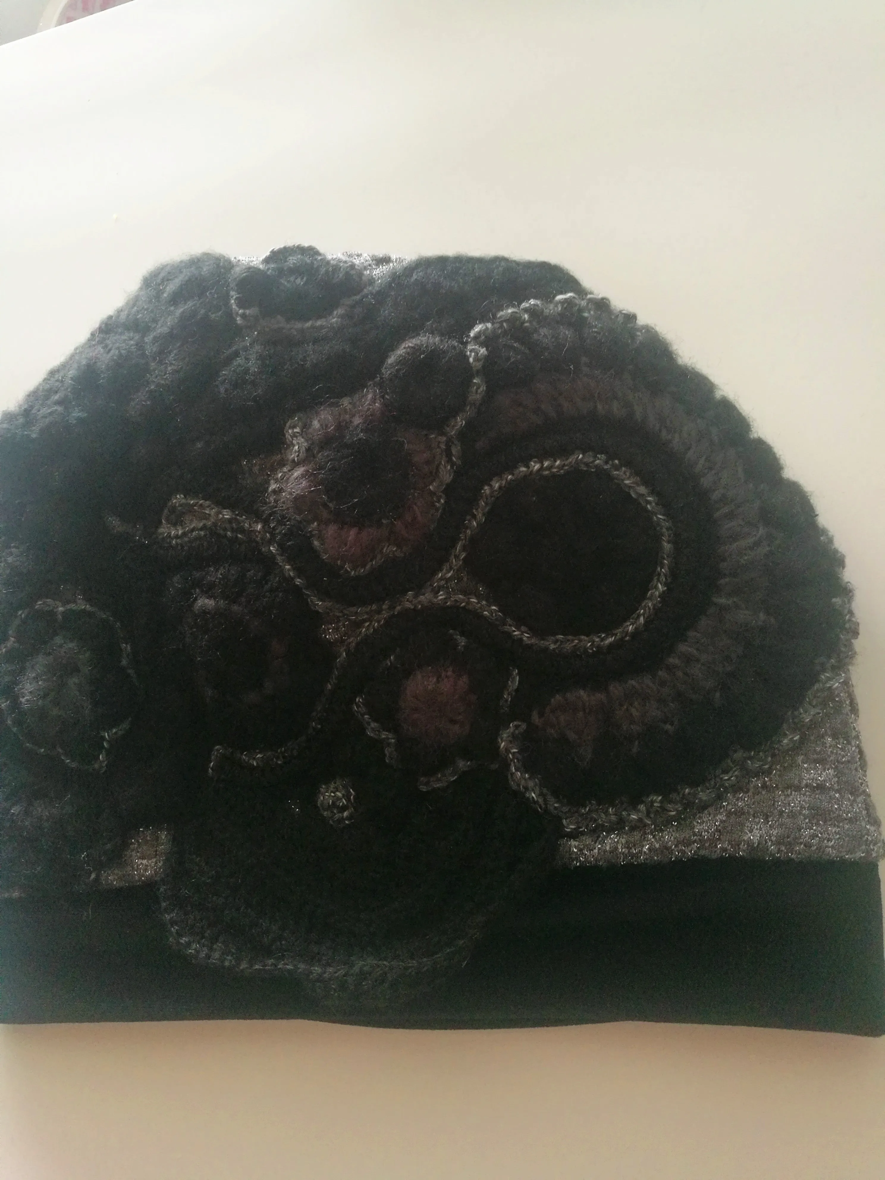 Winter Beanies for Women Gray Wool Beanie Warm Knit Hat for Women