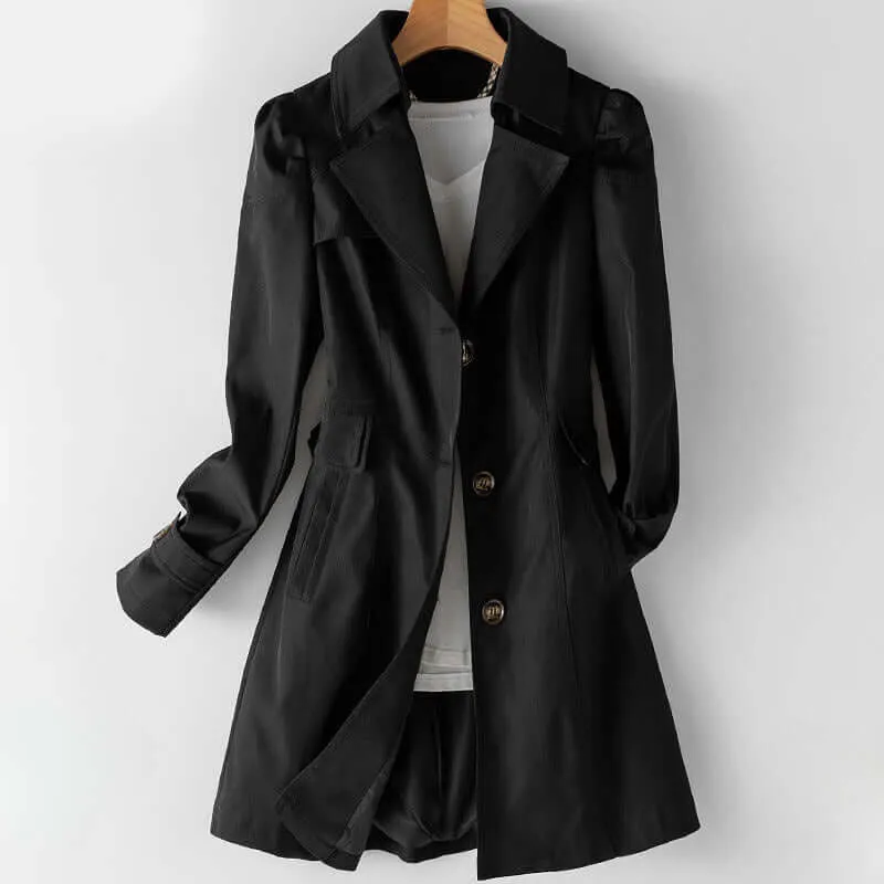 Women's Double-Breasted Trench Coat
