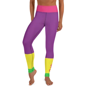 Women's Yoga Tights - Neon