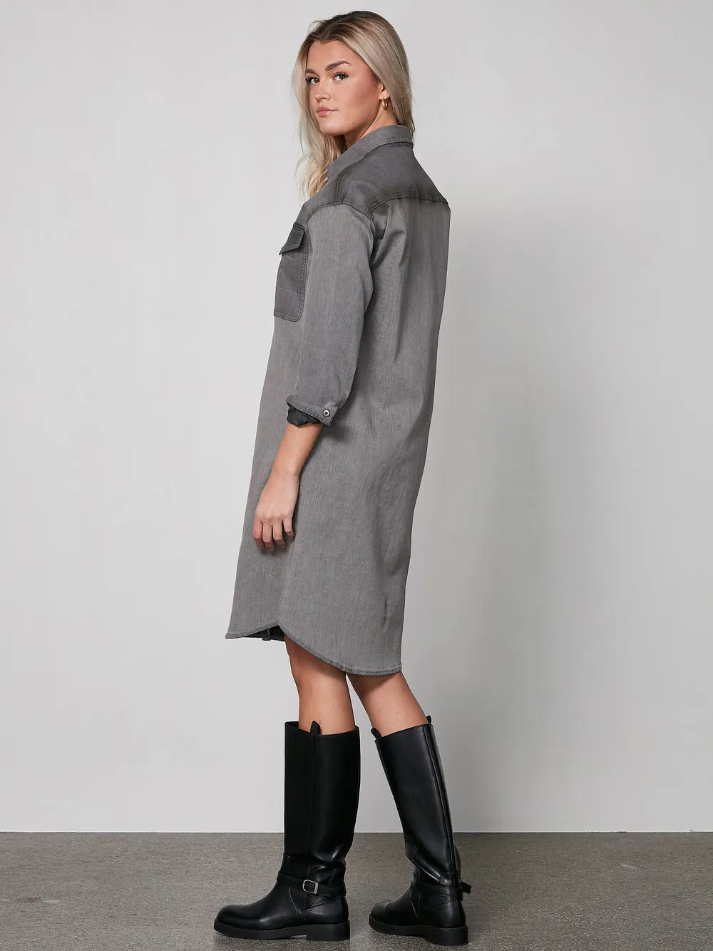 YELENA SHIRT DRESS