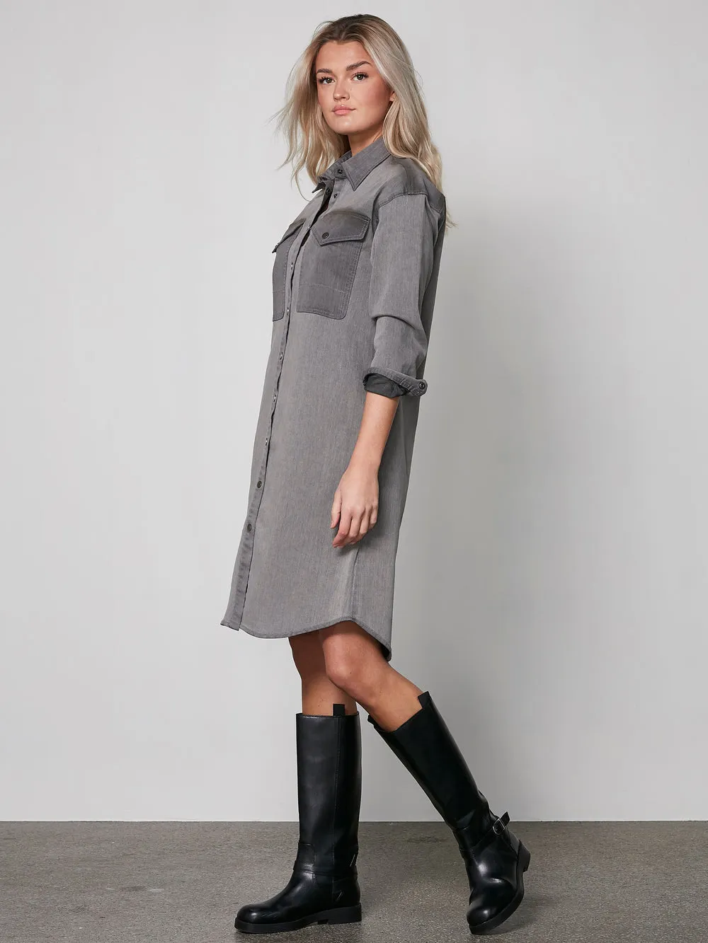YELENA SHIRT DRESS