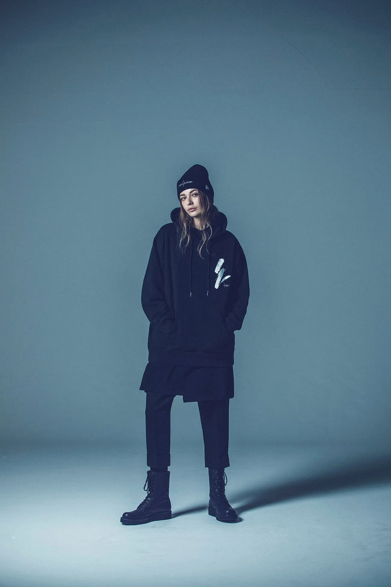 Yohji Yamamoto×New Era OS HOODIE NEW ERA HOODIE